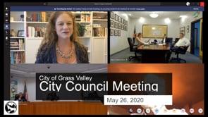 City Council Meeting May 26, 2020